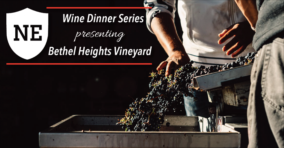 The National Exemplar hosts Bethel Heights Vineyard for a wine dinner